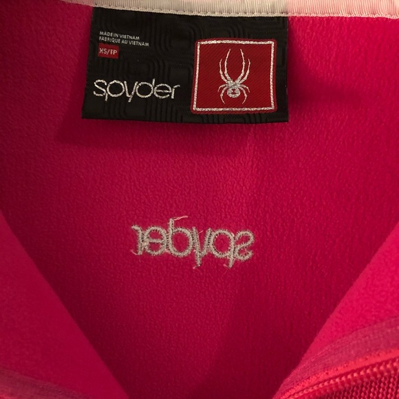 Spyder bright pink jacket - Picture 4 of 4